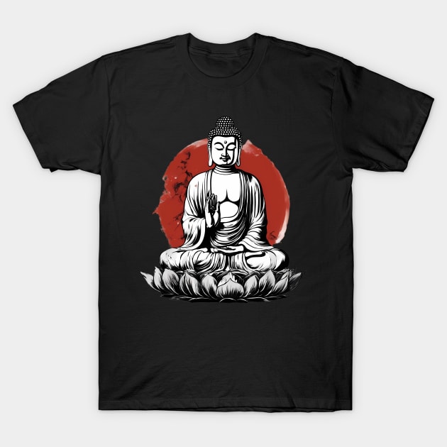 Enlightenment Buddhism T-Shirt by animegirlnft